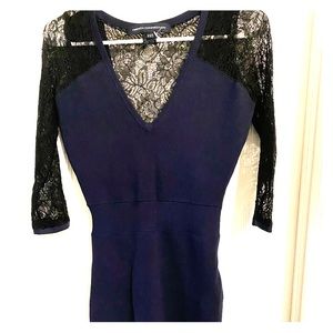 French Connection textured Body Con dress